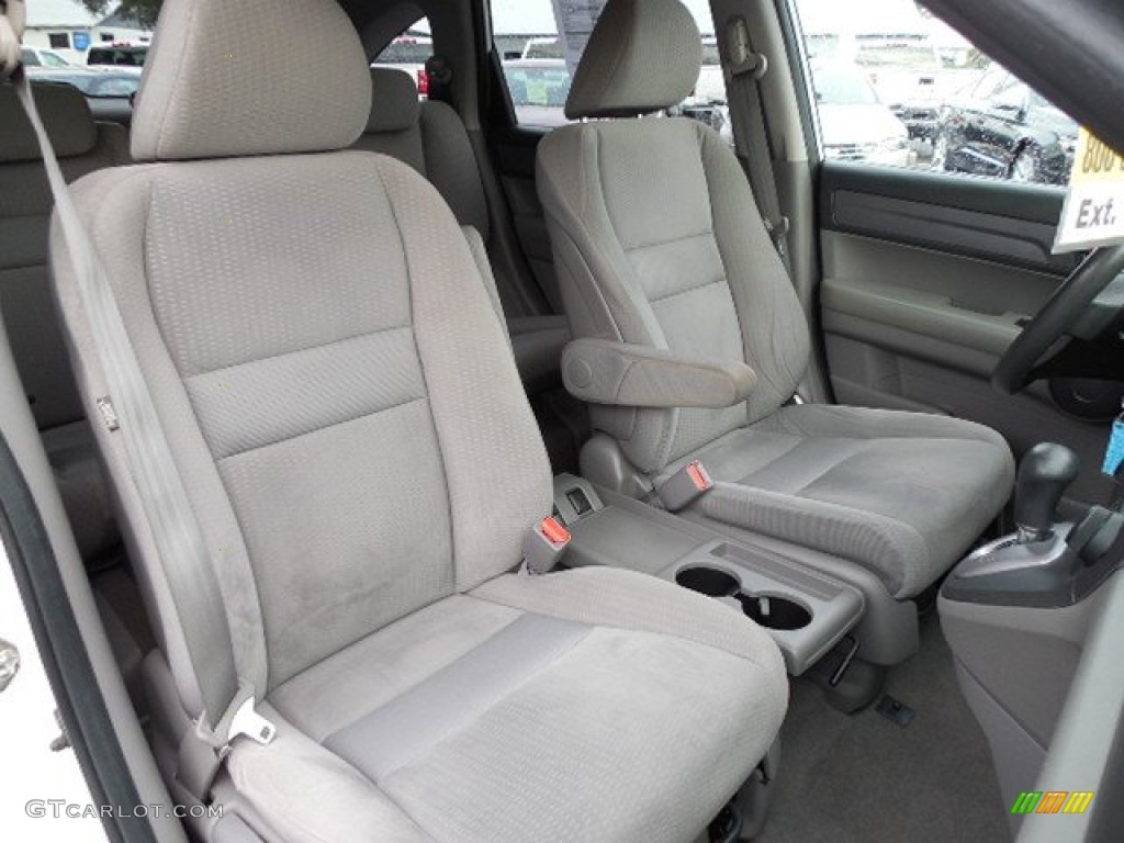 2009 CR-V EX - Taffeta White / Gray photo #13