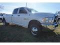 2015 Bright White Ram 3500 Tradesman Crew Cab 4x4 Dual Rear Wheel  photo #4