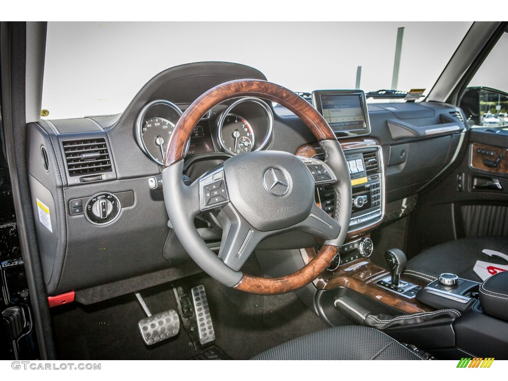 Black Interior 2015 Mercedes-Benz G 550 Photo #100426658