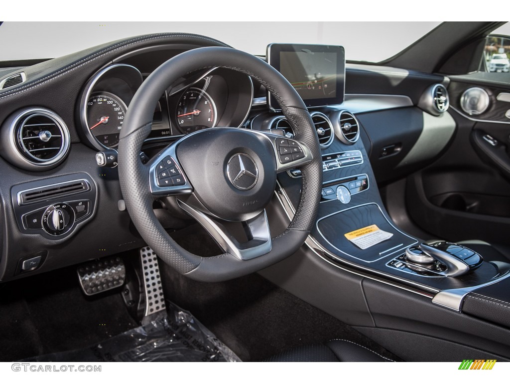 2015 C 300 4Matic - Black / Black photo #5