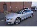 Ice Silver Metallic 2012 Audi A8 L 4.2 quattro