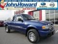 Vista Blue Metallic - Ranger XLT SuperCab 4x4 Photo No. 1