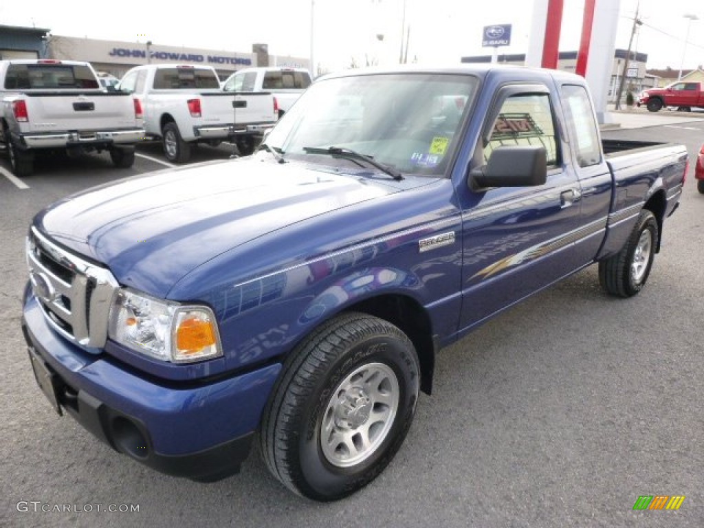 Vista Blue Metallic 2011 Ford Ranger XLT SuperCab 4x4 Exterior Photo #100428062