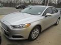 2015 Ingot Silver Metallic Ford Fusion S  photo #4