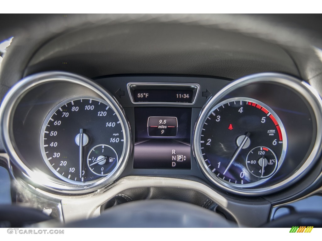 2015 Mercedes-Benz GL 350 BlueTEC 4Matic Gauges Photo #100430525