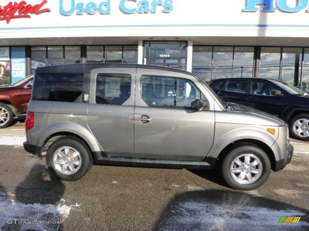2008 Element EX AWD - Galaxy Gray Metallic / Titanium/Black photo #2