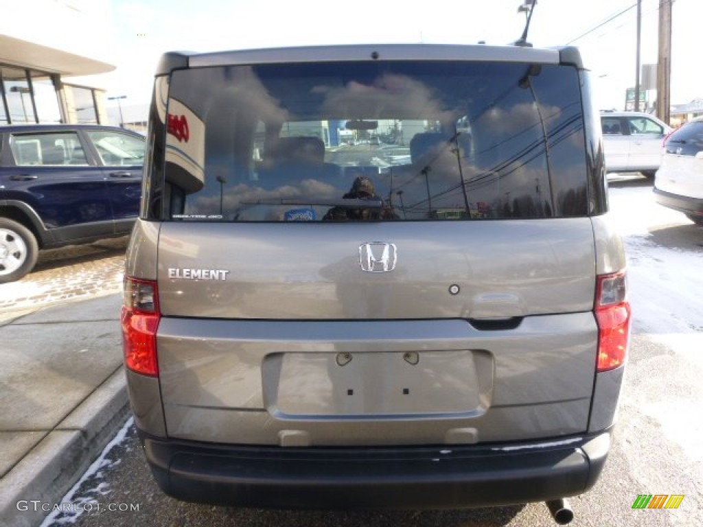 2008 Element EX AWD - Galaxy Gray Metallic / Titanium/Black photo #4