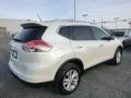 2015 Pearl White Nissan Rogue SV AWD  photo #3