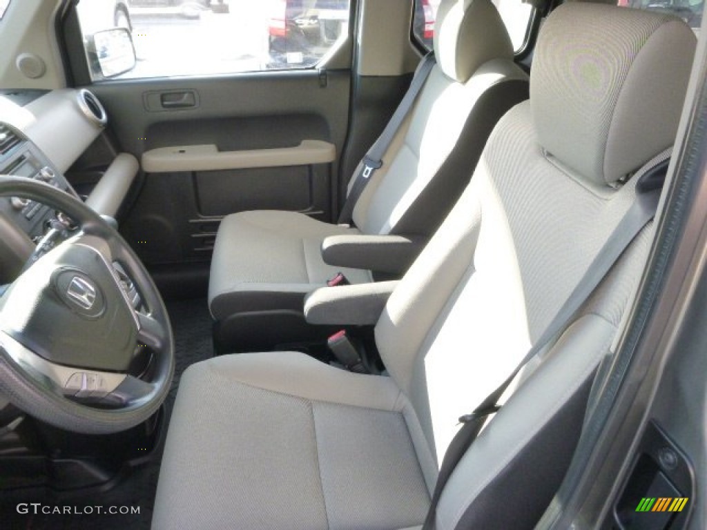 2008 Element EX AWD - Galaxy Gray Metallic / Titanium/Black photo #14