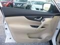 2015 Pearl White Nissan Rogue SV AWD  photo #14