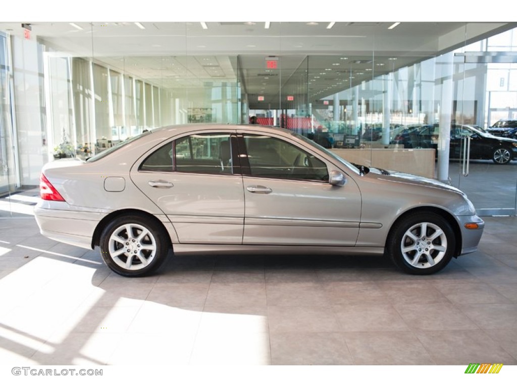 2007 C 280 4Matic Luxury - Pewter Metallic / Black photo #3