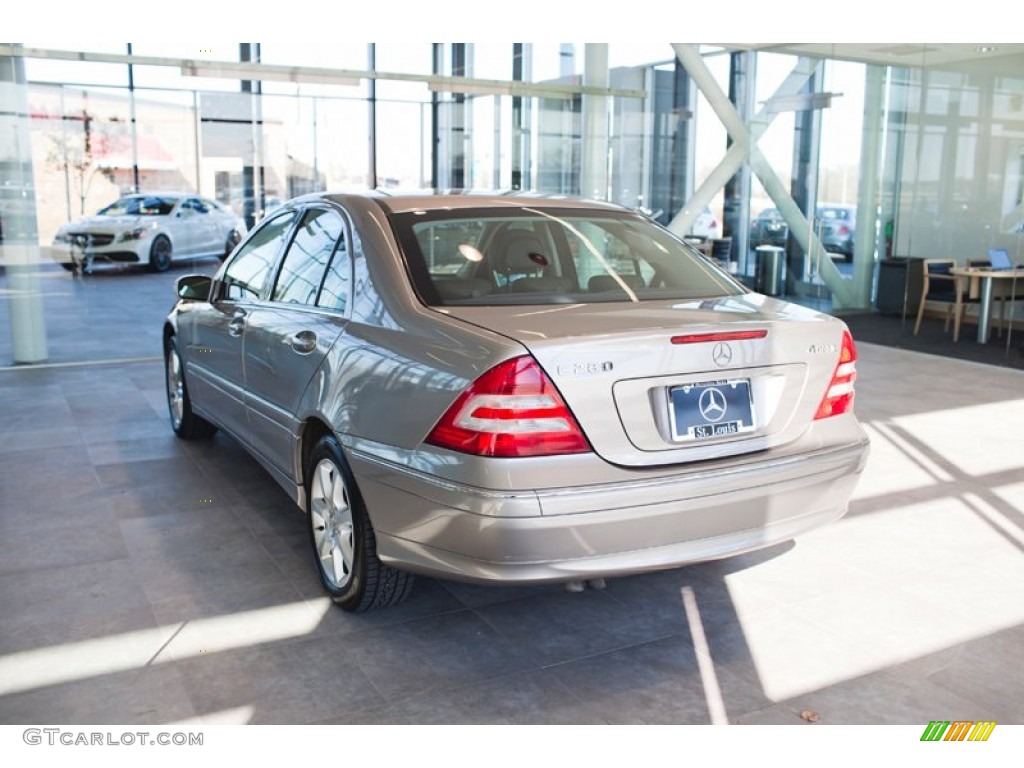 2007 C 280 4Matic Luxury - Pewter Metallic / Black photo #5