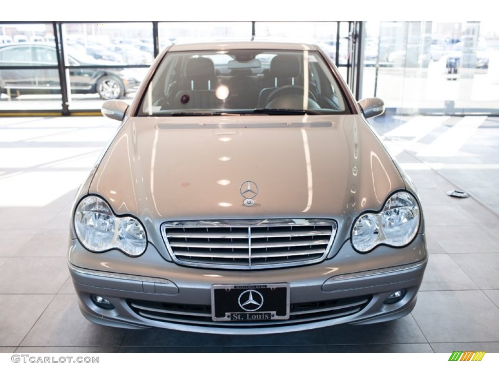 2007 C 280 4Matic Luxury - Pewter Metallic / Black photo #6