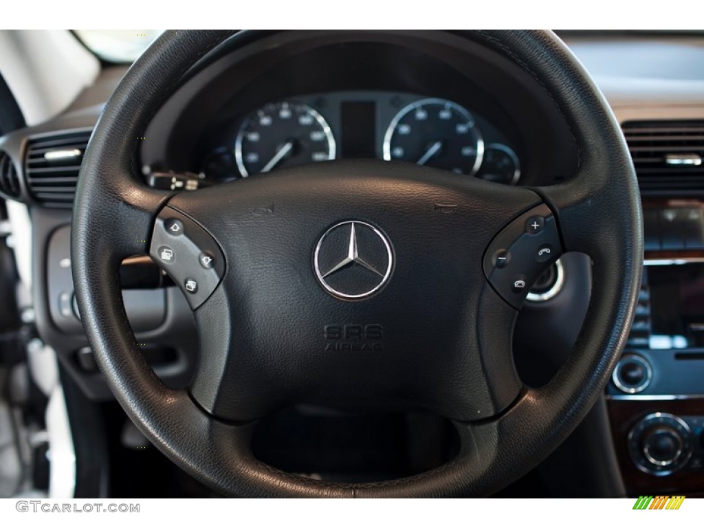 2007 C 280 4Matic Luxury - Pewter Metallic / Black photo #24