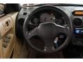 2001 Mitsubishi Eclipse Tan Interior Steering Wheel Photo