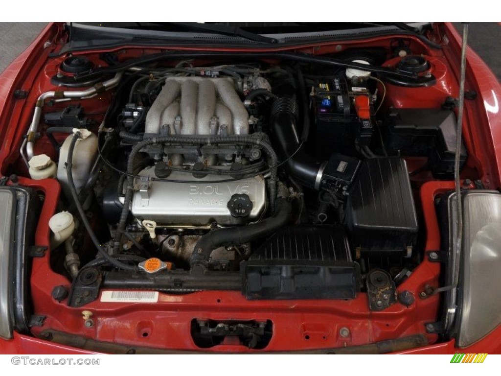 2001 Mitsubishi Eclipse Spyder GT 3.0 liter SOHC 24-Valve V6 Engine Photo #100433207