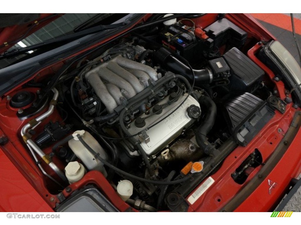 2001 Eclipse Spyder GT - Saronno Red / Tan photo #35