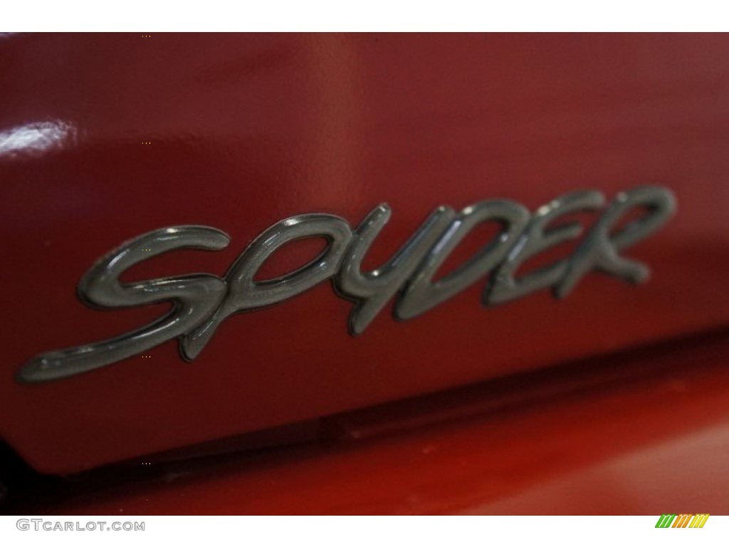 2001 Eclipse Spyder GT - Saronno Red / Tan photo #66