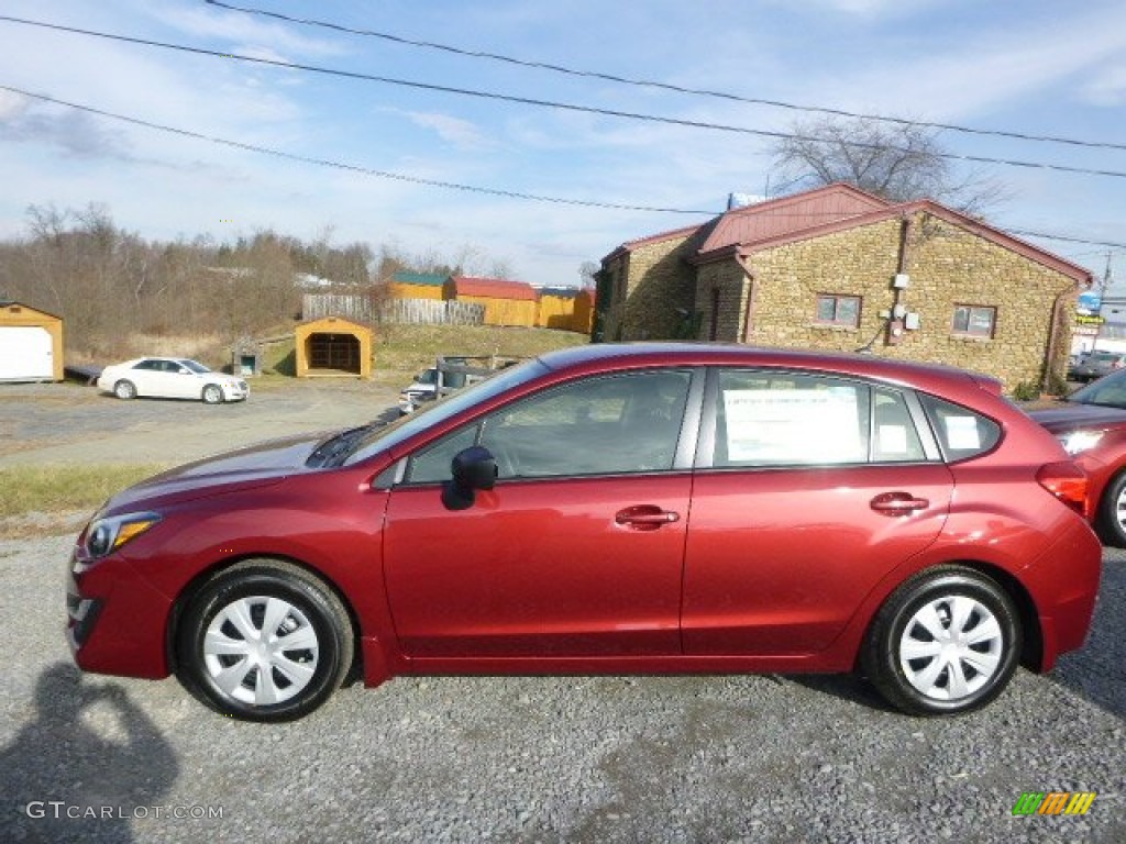 Venetian Red Pearl 2015 Subaru Impreza 2.0i 5 Door Exterior Photo #100433867