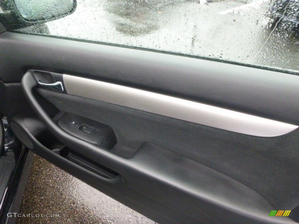 2006 Accord LX Coupe - Nighthawk Black Pearl / Black photo #13