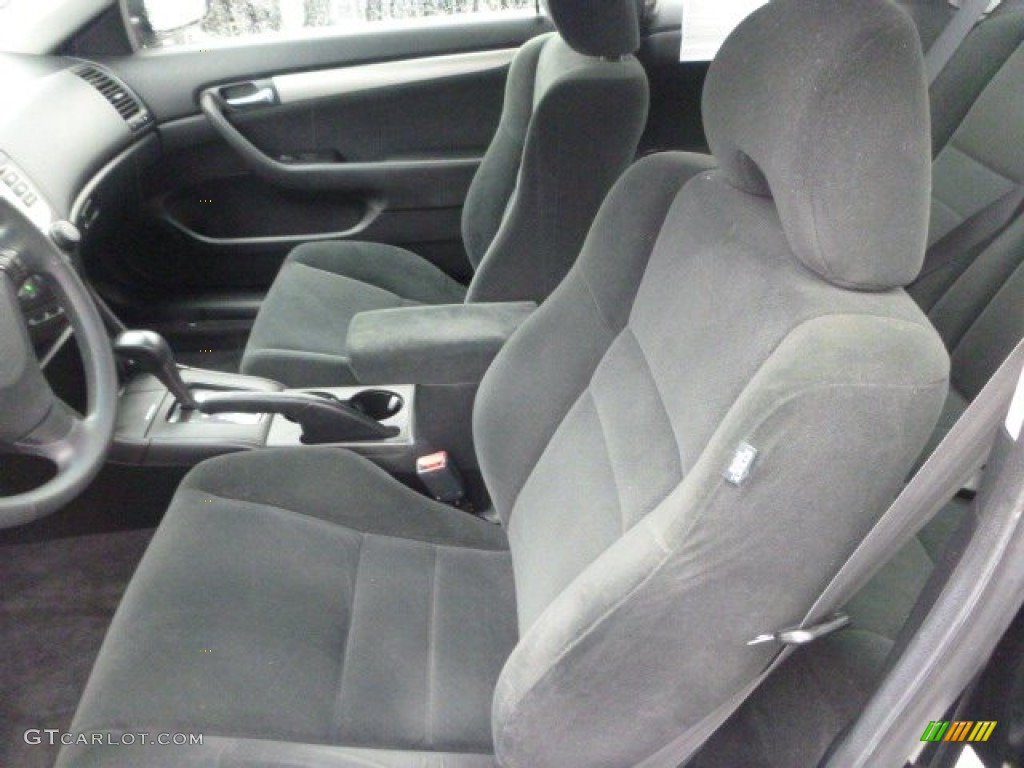 2006 Accord LX Coupe - Nighthawk Black Pearl / Black photo #14