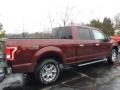 2015 Bronze Fire Metallic Ford F150 XLT SuperCrew 4x4  photo #3