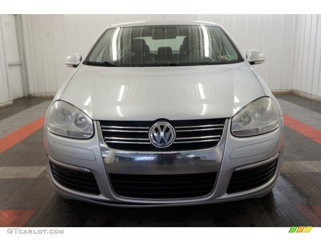 2007 Jetta Wolfsburg Edition Sedan - Reflex Silver Metallic / Anthracite photo #4