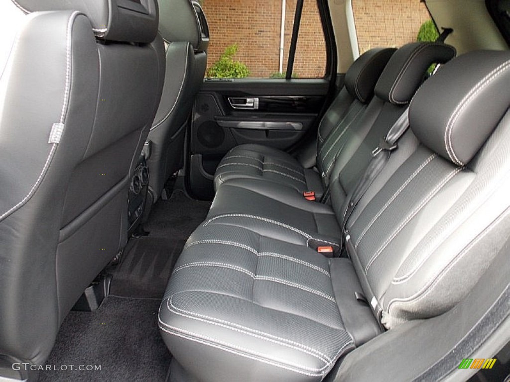 2011 Land Rover Range Rover Sport HSE LUX Rear Seat Photo #100440518