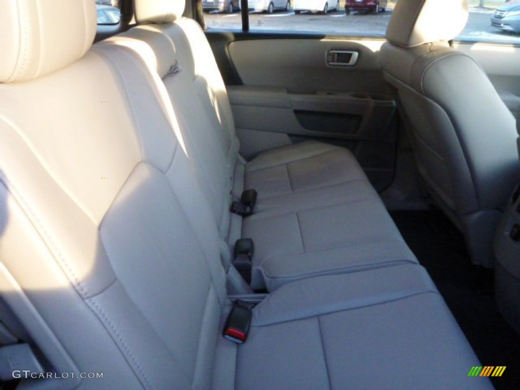 2015 Pilot EX-L 4WD - Crystal Black Pearl / Gray photo #7