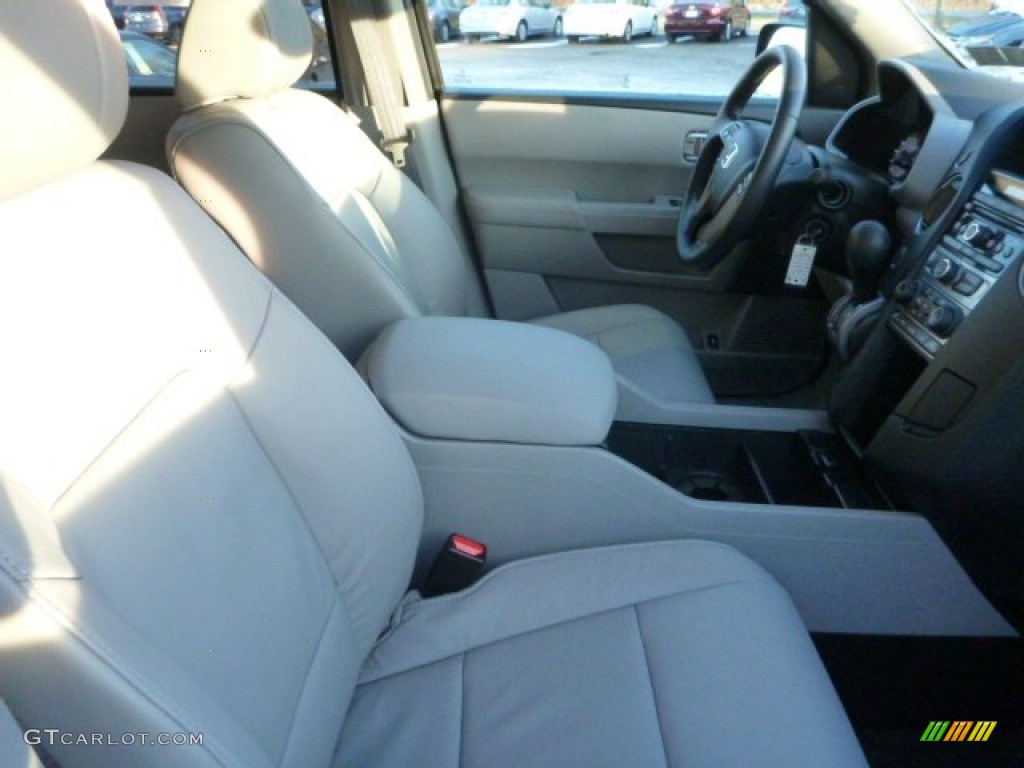 2015 Pilot EX-L 4WD - Crystal Black Pearl / Gray photo #10