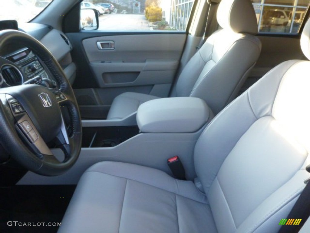 2015 Pilot EX-L 4WD - Crystal Black Pearl / Gray photo #14