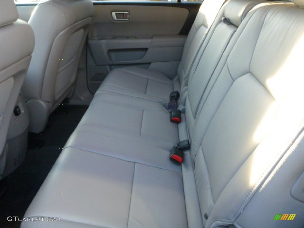 2015 Pilot EX-L 4WD - Crystal Black Pearl / Gray photo #15