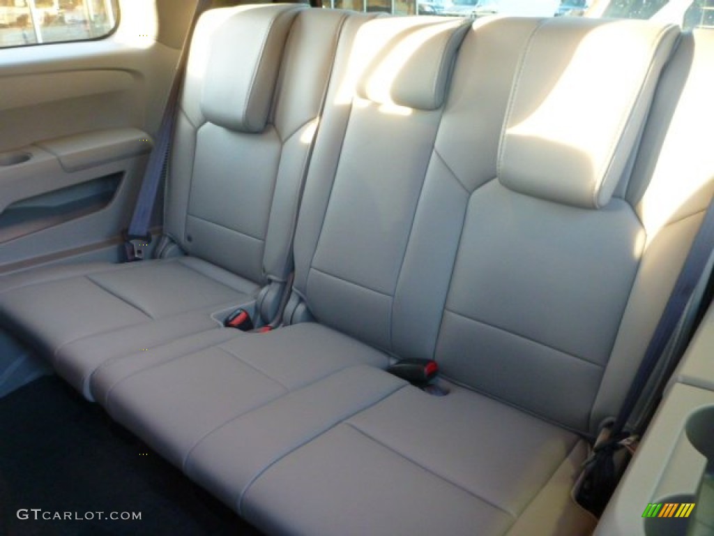 2015 Pilot EX-L 4WD - Crystal Black Pearl / Gray photo #16