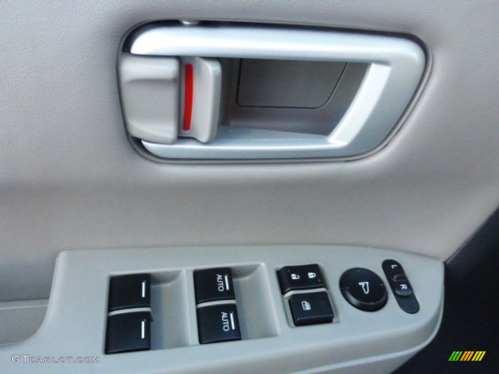 2015 Pilot EX-L 4WD - Crystal Black Pearl / Gray photo #18