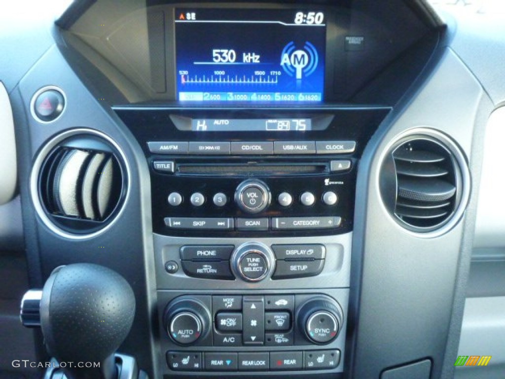 2015 Pilot EX-L 4WD - Crystal Black Pearl / Gray photo #24