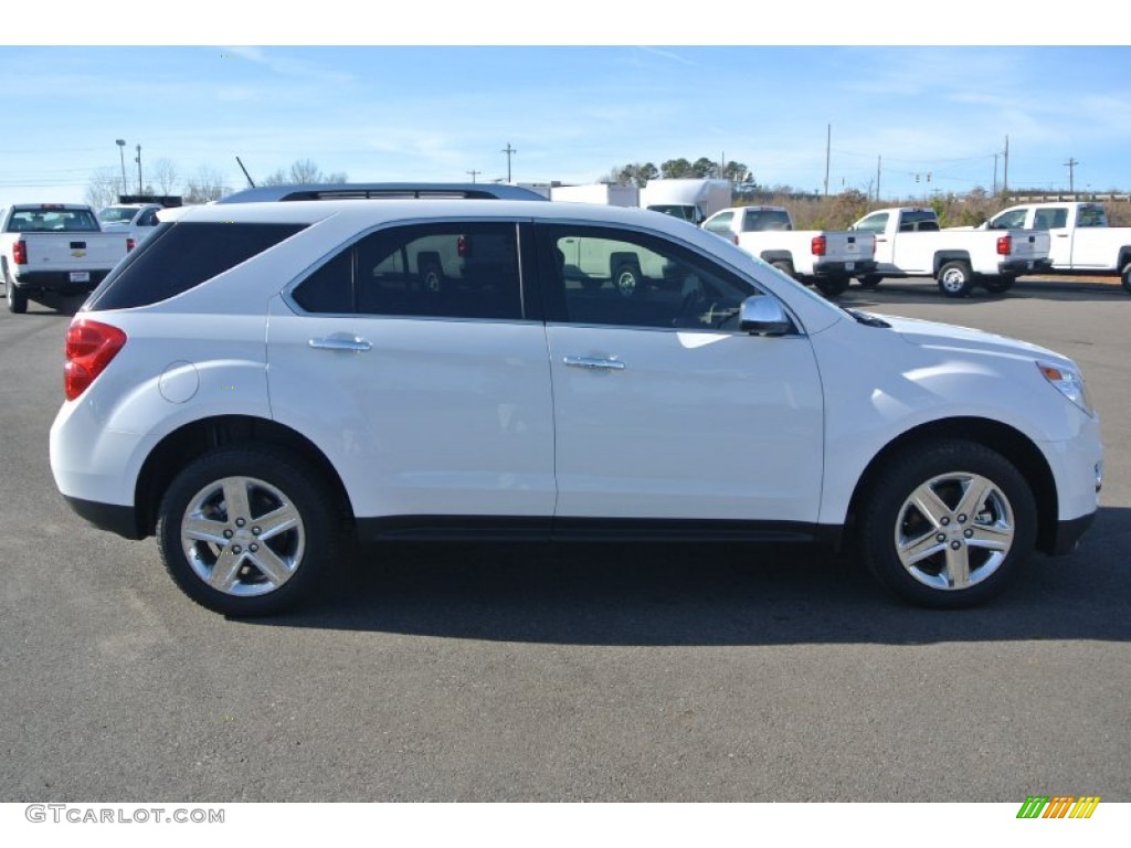 2015 Equinox LTZ - Summit White / Light Titanium/Jet Black photo #6
