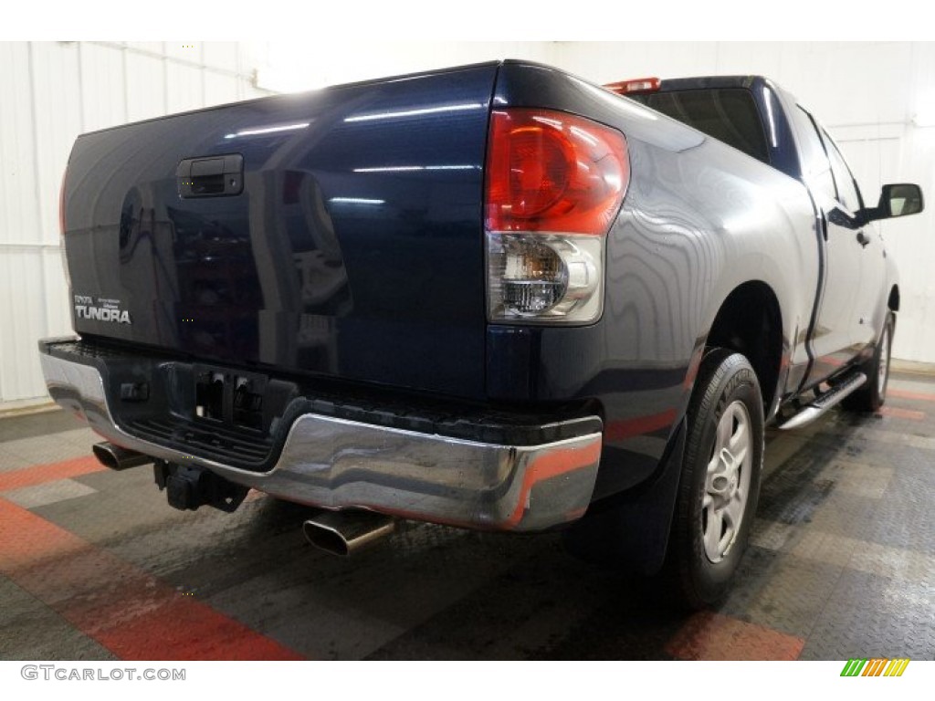 2009 Tundra SR5 Double Cab - Nautical Blue Metallic / Sand photo #8
