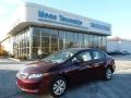 Crimson Pearl - Civic LX Sedan Photo No. 1