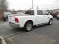 2013 Bright White Ram 1500 Laramie Longhorn Crew Cab 4x4  photo #6