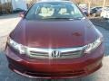 Crimson Pearl - Civic LX Sedan Photo No. 12