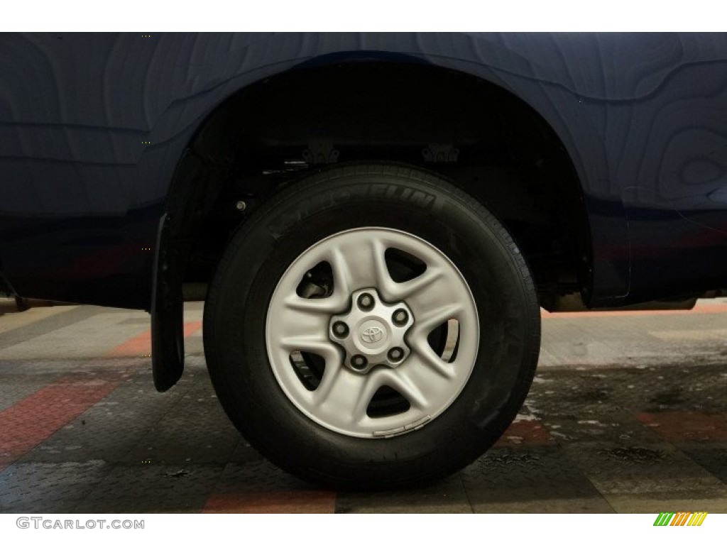 2009 Tundra SR5 Double Cab - Nautical Blue Metallic / Sand photo #52
