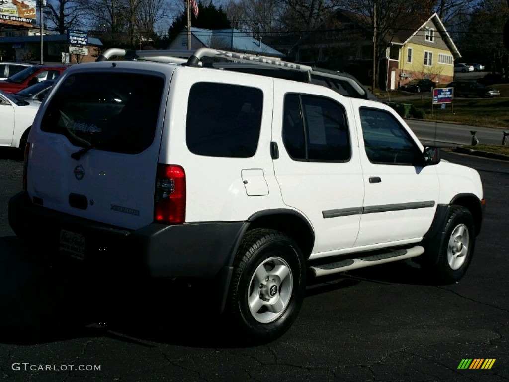 2002 Xterra SE V6 4x4 - Cloud White / Gray Celadon photo #5