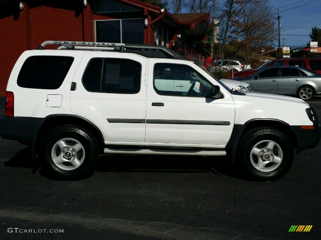 2002 Xterra SE V6 4x4 - Cloud White / Gray Celadon photo #6