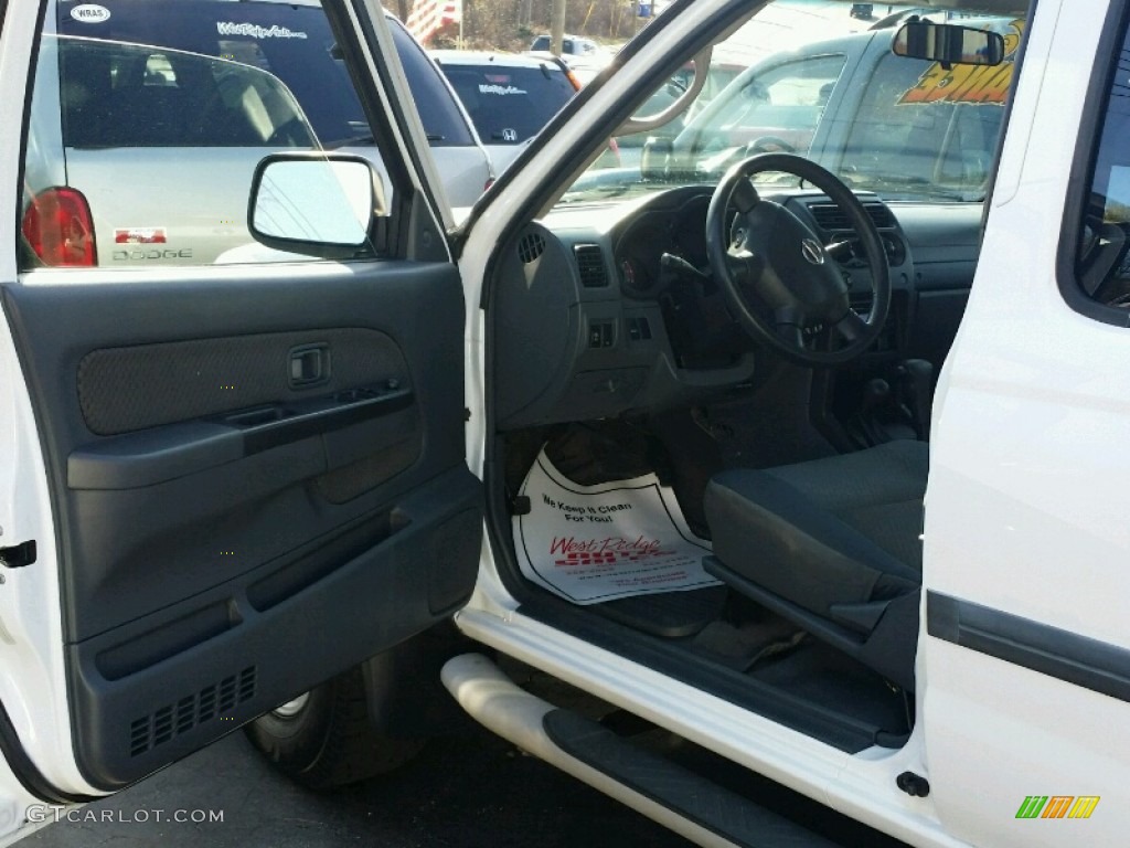 2002 Xterra SE V6 4x4 - Cloud White / Gray Celadon photo #16