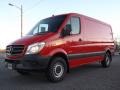 Flame Red - Sprinter 2500 Cargo Van Photo No. 1