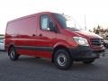 Flame Red - Sprinter 2500 Cargo Van Photo No. 2