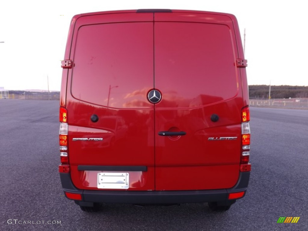 Flame Red 2015 Mercedes-Benz Sprinter 2500 Cargo Van Exterior Photo #100445387