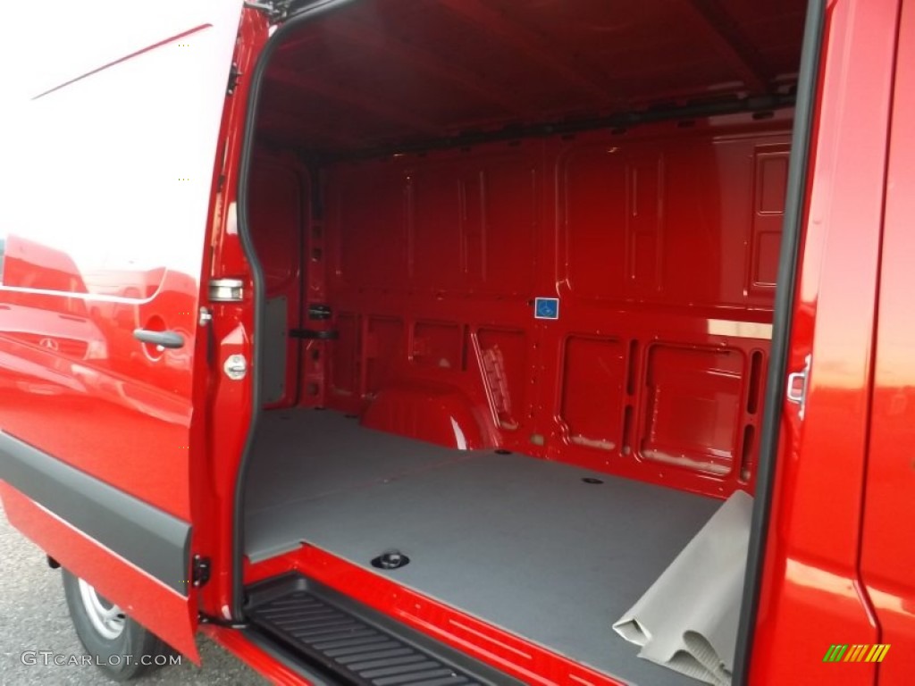 Black Interior 2015 Mercedes-Benz Sprinter 2500 Cargo Van Photo #100445468