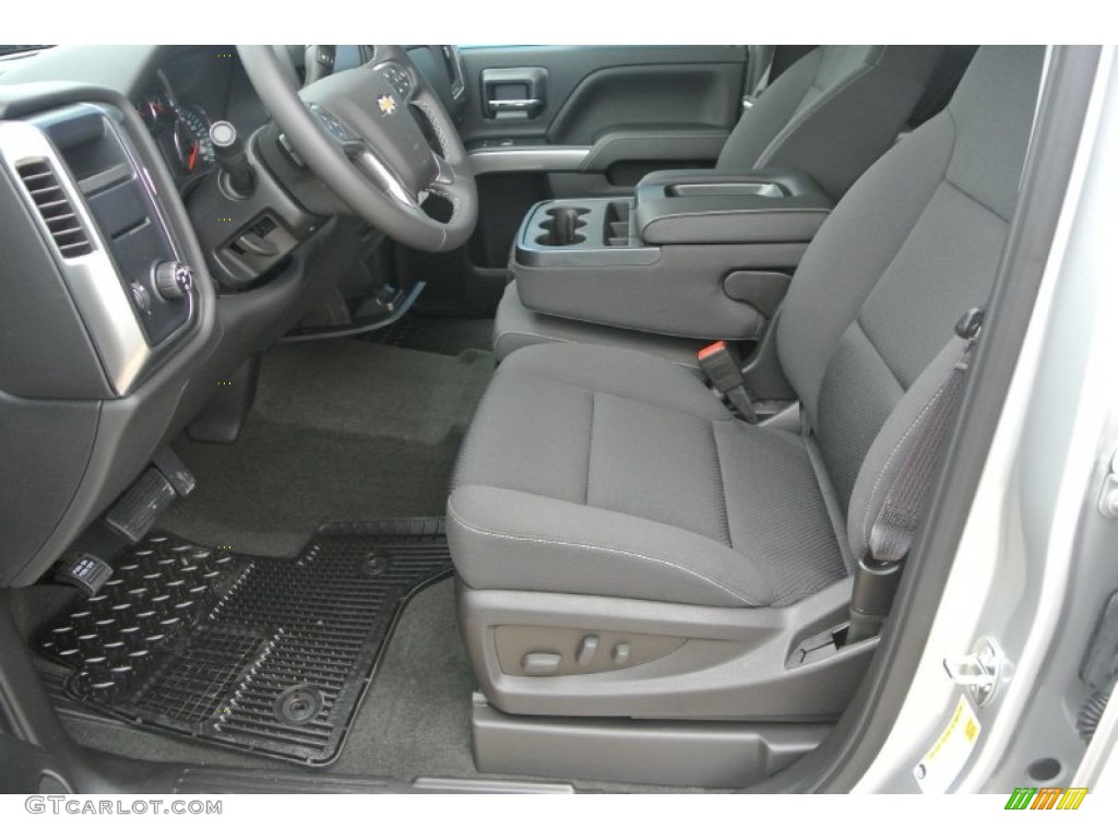 2015 Silverado 1500 LT Double Cab - Silver Ice Metallic / Jet Black photo #8