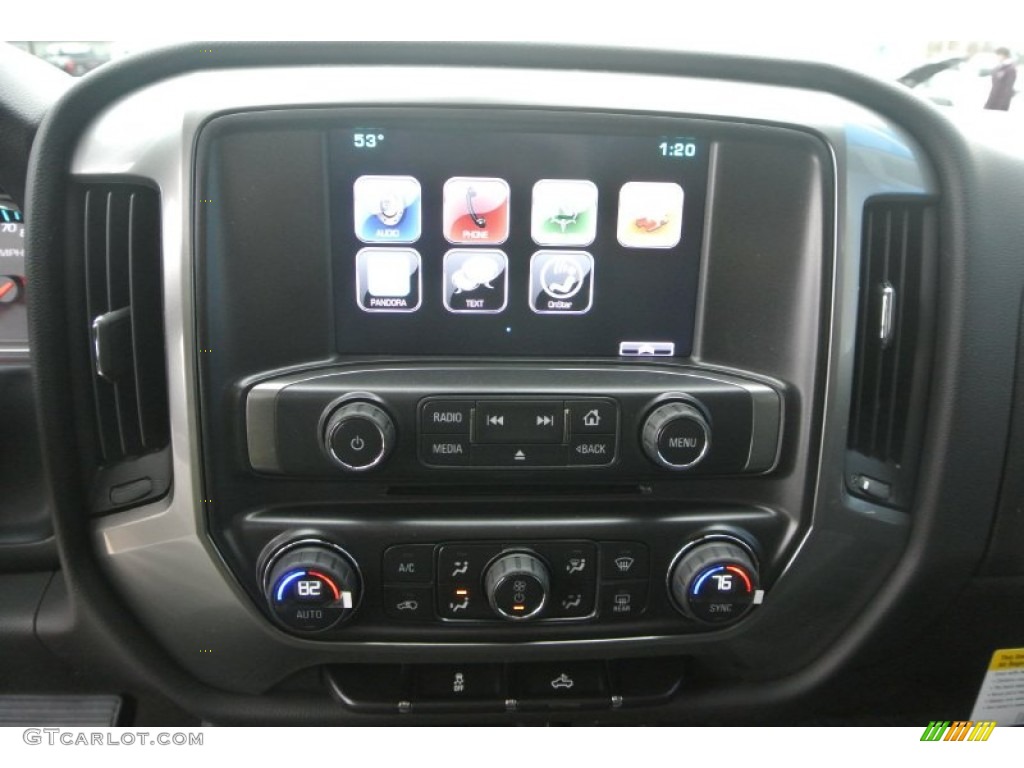 2015 Silverado 1500 LT Double Cab - Silver Ice Metallic / Jet Black photo #10